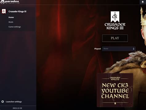 ck3 skip launcher|Bypass the Paradox Launcher :: Crusader Kings III Community .